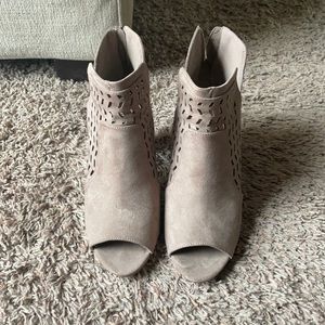 Tan Steve Madden Booties